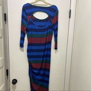Form Fitting Maxi Dress